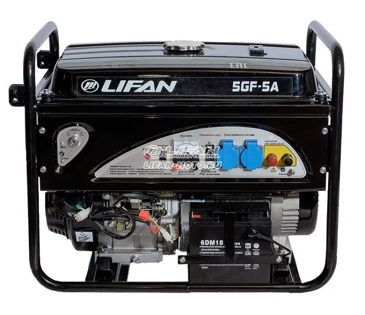 Бензогенератор LIFAN 5GF-5A купить в Муравленко