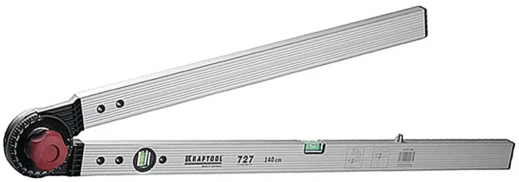 Уровень KRAFTOOL алюминиевый угловой, 1-270 градусов, 600 / 1400мм 34727-140 купить в Муравленко