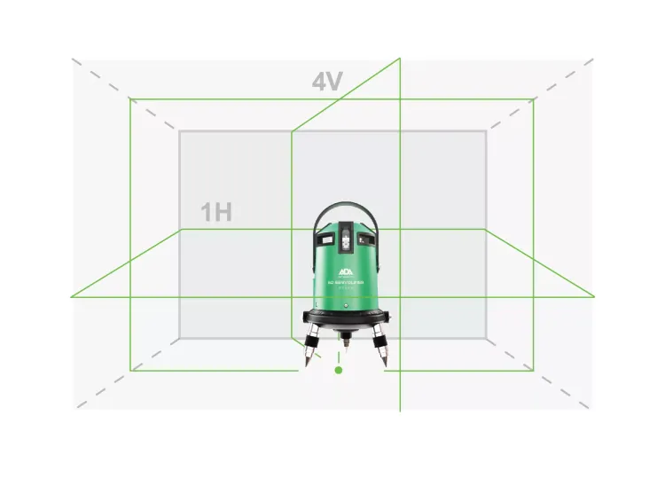 Построитель лазерных плоскостей ADA 6D Servoliner GREEN с калибровкой ADA купить в Муравленко