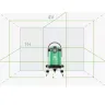 Построитель лазерных плоскостей ADA 6D Servoliner GREEN с калибровкой ADA купить в Муравленко