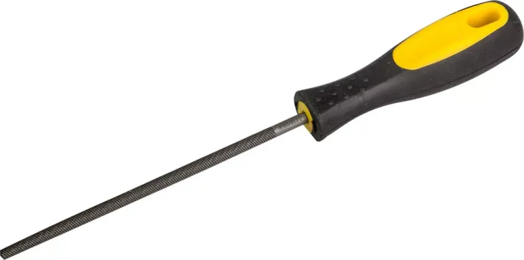 Напильник STAYER "PROFI" круглый, с двухкомпонентной рукояткой, № 1, 150мм 16605-15-1 купить в Муравленко