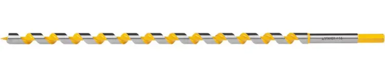 Сверло по дереву "Spiral", спираль Левиса, HEX хвостовик, STAYER Professional 29475-450-14, d=14х450мм 29475-450-14 купить в Муравленко