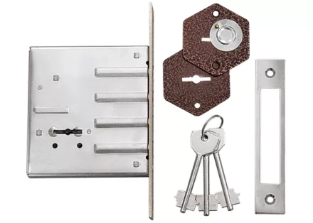 Замок врезной ЗВ-3 сувальдный СИБРТЕХ 91668 купить в Муравленко