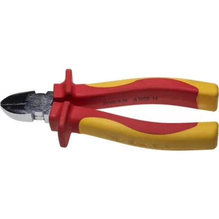 Бокорезы ЗУБР &quot;ПРОФЕССИОНАЛ&quot; &quot;ПРОФИЭЛЕКТРИК&quot;, диэлектрические, двухкомпонентная рукоятка, высоковольтные до ~1000В, 160мм 22145-5-16 купить в Муравленко