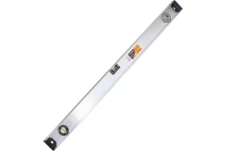 Уровень алюминиевый «Рельс» 1000мм 3 глазка фрезерованный Вихрь 900/73/11/4/16