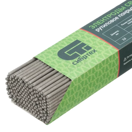 Электроды MP-3, диам. 3 мм, 4,5 кг., рутиловое покрытие Сибртех 97532 купить в Муравленко