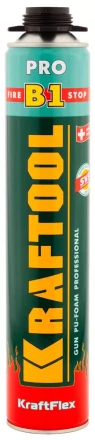 Пена &quot;PREMIUM B1&quot; профессиональная, монтажная, пистолетная, всесезонная, 750мл, KRAFTOOL 41186_z01 купить в Муравленко