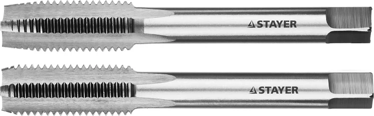 Комплект метчиков STAYER "MASTER", сталь 9ХС, М12х1,75, 2 шт 28025-12-1.75-H2 купить в Муравленко