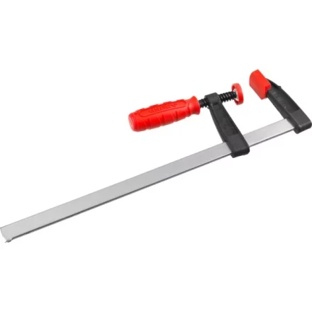 Струбцина ЗУБР &quot;МАСТЕР&quot;, тип &quot;F&quot;, пластмассовая ручка, стальная закаленная рейка, 50х250мм 32150-050-250 купить в Муравленко