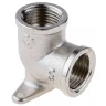 Уголок GENERAL FITTINGS с креплением к стене в двух точках, никелированная латунь, г/г, 1/2" 51075-G/G-1/2 купить в Муравленко