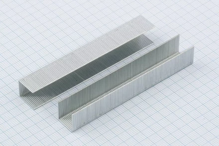 Скобы 12 мм для мебельного степлера усиленные тип 53 1000 шт GROSS 41712 купить в Муравленко