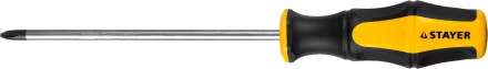 Отвертка STAYER &quot;MASTER&quot; &quot;HERCULES&quot;, Сr-V, противоскользящая рукоятка, PH2x150мм 25052-2-15_z02 купить в Муравленко