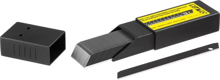 Лезвия OLFA сегментированные BLACK MAX, 9х80х0,38мм, 13 сегментов, 50шт OL-ABB-50B купить в Муравленко