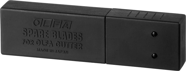 Лезвия OLFA сегментированные BLACK MAX, 9х80х0,38мм, 13 сегментов, 50шт OL-ABB-50B купить в Муравленко