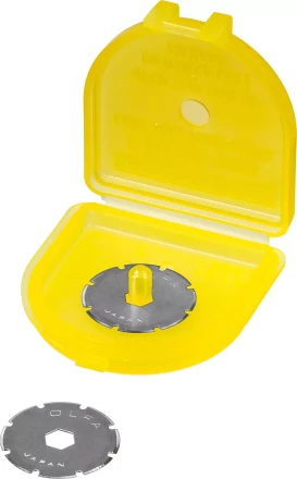 Лезвие OLFA круговое из нержавеющей стали для PRC-2, 18х0,3мм, 2шт OL-PRB18-2 купить в Муравленко