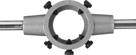 Плашкодержатель, ЗУБР Мастер 28142-38, с центровочными и прижимными винтами, 38х14мм для М12 - М14, L - 315мм 28142-38_z01 купить в Муравленко