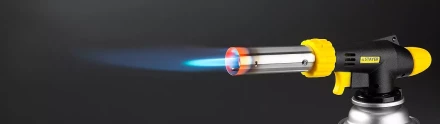 Газовая горелка &quot;ProTerm&quot; на баллон, STAYER &quot;PROFESSIONAL&quot; 55580, с пьезоподжигом, регулировка пламени, цанговое соединение, 1300С 55580 купить в Муравленко