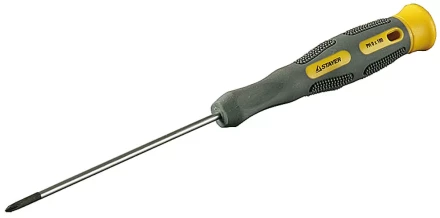 Отвертка STAYER &quot;PRECISION&quot; MAX-GRIP для точн работ, Cr-V, намагн, PH №0x150мм 25826-0-150 G купить в Муравленко