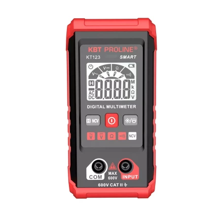 Мультиметр цифровой компактный КВТ SMART KT 123 с автоматическим выбором режимов и пределов измерений (88550) купить в Муравленко