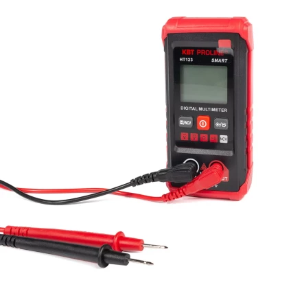 Мультиметр цифровой компактный КВТ SMART KT 123 с автоматическим выбором режимов и пределов измерений (88550) купить в Муравленко