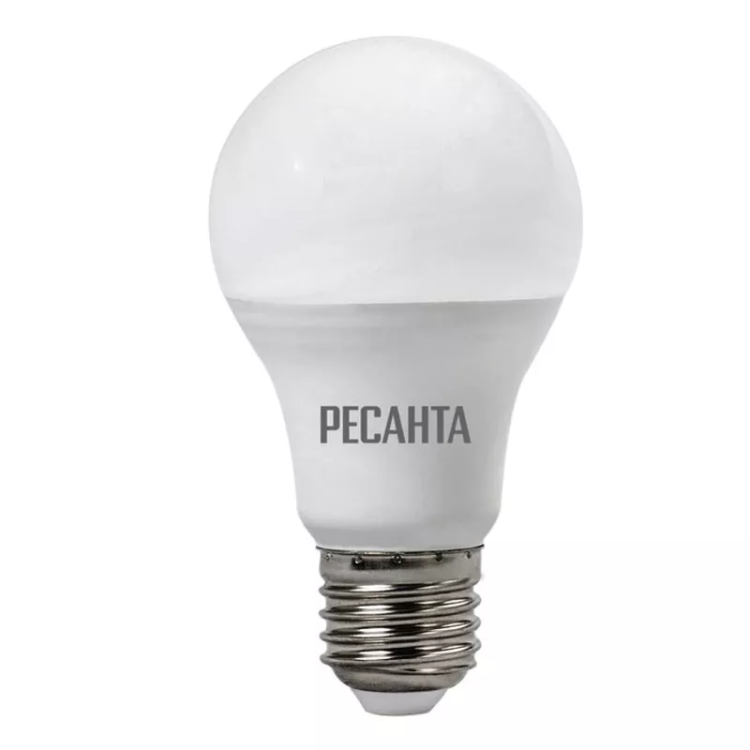 Лампа светодиодная РЕСАНТА LL-R-A60-11W-230-4K-E27 76/1/16 купить в Муравленко