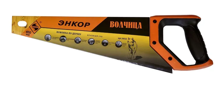 Ножовка "Волчица" 400мм закал/зуб   1/12/48 9858 купить в Муравленко