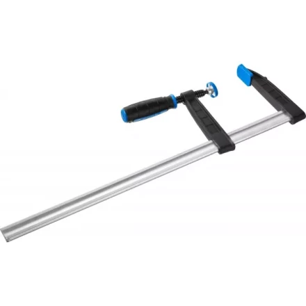 Струбцина ЗУБР &quot;ПРОФЕССИОНАЛ&quot;, тип &quot;F&quot;, двухкомпонентная ручка, стальная закаленная рейка, 120х500мм 32155-120-500 купить в Муравленко