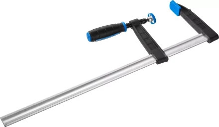 Струбцина ЗУБР &quot;ПРОФЕССИОНАЛ&quot;, тип &quot;F&quot;, двухкомпонентная ручка, стальная закаленная рейка, 120х500мм 32155-120-500 купить в Муравленко