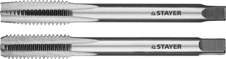 Комплект метчиков STAYER "MASTER", сталь 9ХС, М8х1,25, 2 шт 28025-08-1.25-H2 купить в Муравленко