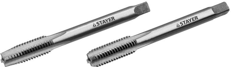 Комплект метчиков STAYER "MASTER", сталь 9ХС, М8х1,25, 2 шт 28025-08-1.25-H2 купить в Муравленко
