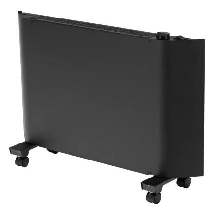 Конвектор электрический Denzel XCE-1500 B, 230 В, 1500 Вт, X-образный нагреватель черный 98128 купить в Муравленко