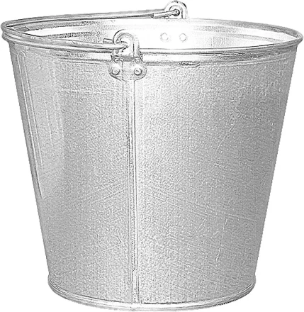 Ведро, 9 л, оцинкованное  СИБРТЕХ Россия 67590 купить в Муравленко