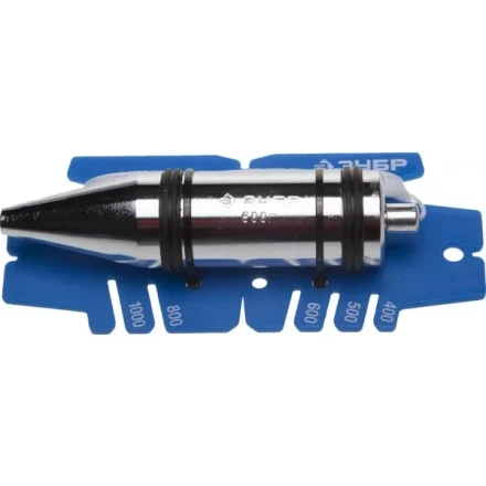 Отвес ЗУБР &quot;ЭКСПЕРТ&quot; строительный со шнуром и безопасным наконечником, 800г 06347-80_z01 купить в Муравленко