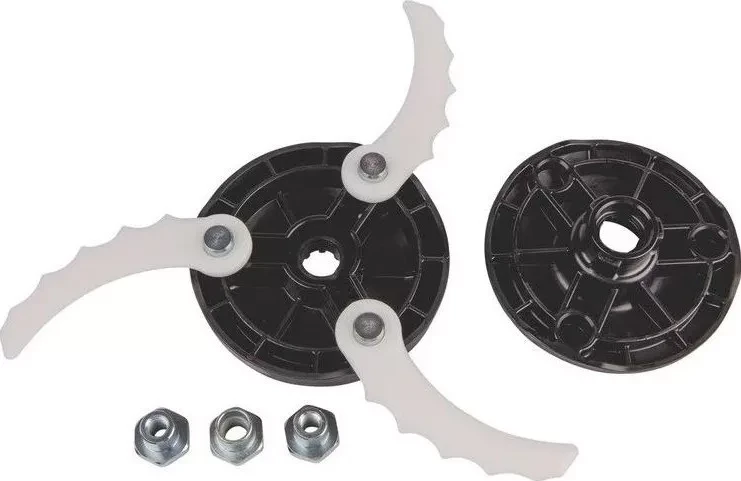 Триммерная головка Makita с пластиковыми ножами, М8х1,25R, М8/10х1,25LH (арт. 198383-1) купить в Муравленко