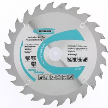 Пильный диск по дереву 160 x 20/16 x 48Т GROSS 73309 купить в Муравленко