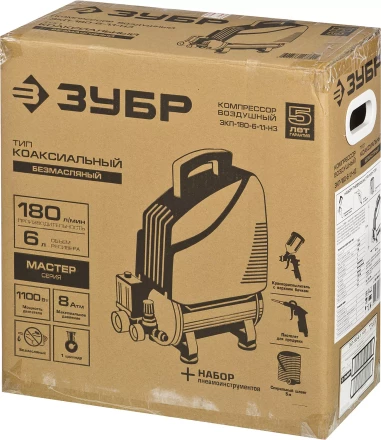 Компрессор воздушный ЗКП-180-6-1.1-Н3 серия МАСТЕР купить в Муравленко