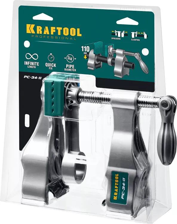 Струбцина KRAFTOOL PC-34-xx трубная 32301-2 купить в Муравленко