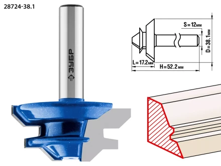Фрезы кромочные для углового сращивания серия ПРОФЕССИОНАЛ купить в Муравленко