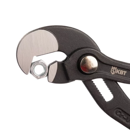 Ключ переставной гаечный КВТ «Попугай» 250 мм с кнопочной самофиксацией (101545) купить в Муравленко