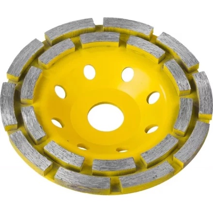 Чашка STAYER &quot;PROFESSIONAL&quot; алмазная сегментная двухрядная, высота 22,2мм, 125мм 33381-125 купить в Муравленко