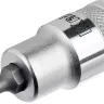 Торцовая бита-головка KRAFTOOL "INDUSTRIE QUALITAT", материал S2, HEX, сатинированная, 1/2", H4 27908-04_z01 купить в Муравленко