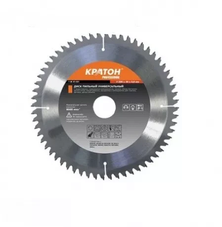 Диск пильный по дереву Кратон PROFESSIONAL O500x50 х 3,8 мм 80Т 1 06 03 025 купить в Муравленко