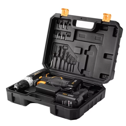 Дрель аккумуляторная в наборе DEKO GCD20DU3 SET5, 063-4145 купить в Муравленко