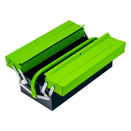 Ящик для инструмента Сибртех 90750, 430 х 200 х 160 мм, три секции, металлический купить в Муравленко