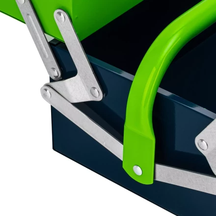 Ящик для инструмента Сибртех 90750, 430 х 200 х 160 мм, три секции, металлический купить в Муравленко