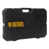 Набор инструментов, 1/2&quot;, 1/4&quot;, 3/8&quot;, CrV, S2, пластиковый кейс, 144 предмета// Denzel 15805 купить в Муравленко
