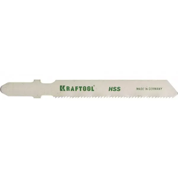Полотна KRAFTOOL, T118A, для эл/лобзика, HSS, по металлу (1,5-2мм), EU-хвост., шаг 1,2мм, 55мм, 5шт 159551-1.2-S5 купить в Муравленко