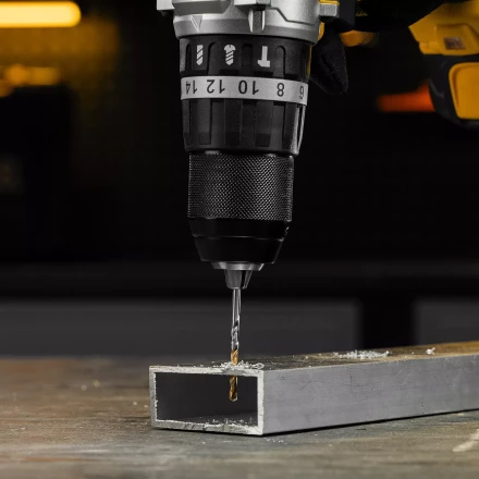 Сверло спиральное по металлу 3,5 x 70 мм, Р6М5, Golden Tip , 2шт. Denzel 718227 купить в Муравленко