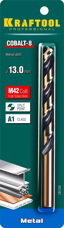 Сверло по металлу HSS-Co 29656-13 купить в Муравленко