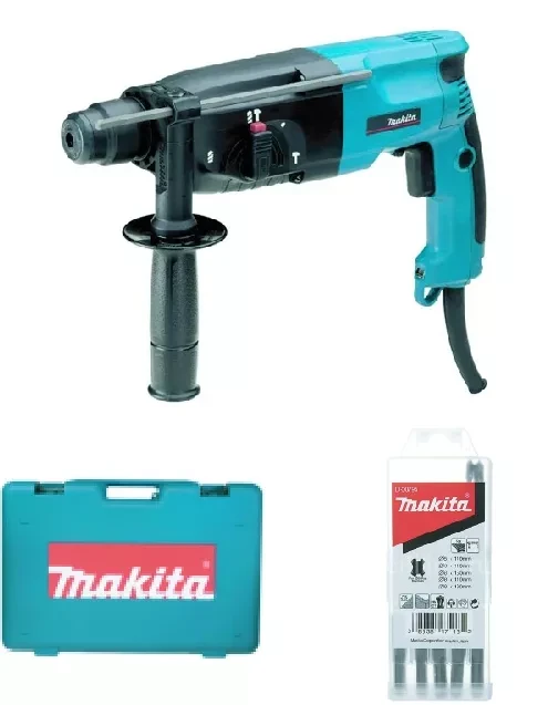 Перфоратор Makita HR2450X8 (НАБОР БУРОВ ИЗ 5 шт. В ПОДАРОК) купить в Муравленко